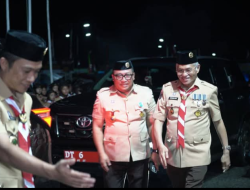 Bupati Konawe Utara Sambut Ketua Kwarda Sultra di Bumi Perkemahan Lahimbua