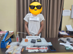 Edarkan Kristal Bening Skala Besar , 140 Gram Polres Konut Bongkar Peredara di Desa Belalo